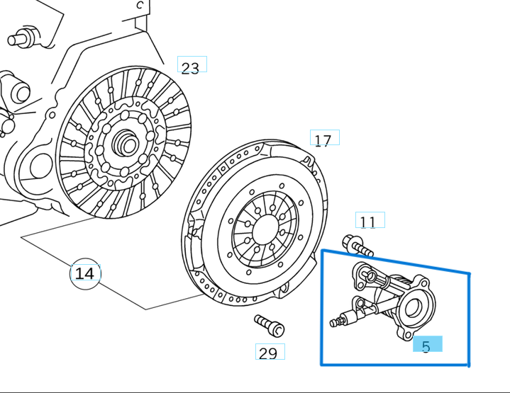 Debriyaj Bilyası (Rulmanı) VITO W638 OM611 OEM A0002541808