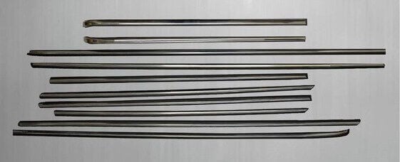 Takım Nikelaj / Çever Çıtası Üst W115 Takım 10 Parça OEM A1148800000