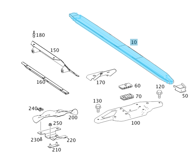 Makas Ön Kompozit Sprinter W906 4,6-5,0 TON OEM A9063211803, A9063211303