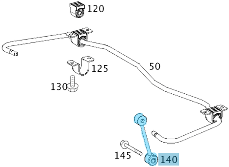 Z Rot / Viraj Askı Rotu Arka Sağ+Sol Vito W639, W447, OEM A6393260616, A6393260216