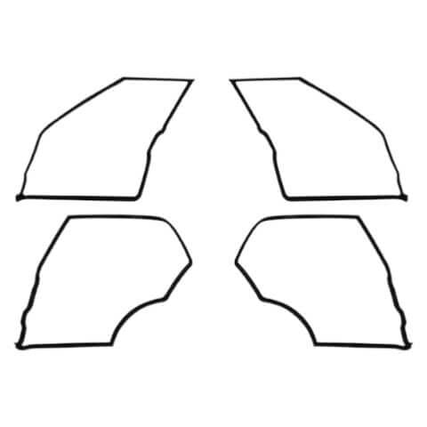 Kapı Lastiği / Kapı Toz Lastiği 4 Kapı Takım W124 84-90 OEM A1247201278, A1247300078,  A1247201278