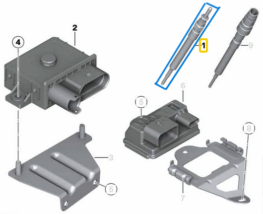 Buji / Kızdırma Bujisi / Isıtma Bujisi 7V BMW 1 Seri E81, F20, 3 Seri E90-E93, F30-F34, G20, 5 Seri E60, F07, F10, G30, 7 Seri F01, G11, X1 Seri E84, F48, X3 Seri E83, F25, G01, X5 Seri E70, F15, G05, Motor: N47, N57 OEM 12237803368, 12230035934