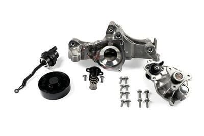 Devirdaim Su Pompası Komple Devirdaim+Taşıyıcı+Kasnak+Valf BMW 1 Seri F20, 3 Seri F30, G20, 4 Seri F32, G22, G26, 5 Seri G30, G31, 7 Seri G11, X3 Seri G01, X4, Motor: B20, B46, B48 OEM 11517644809, 11512367474