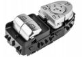 CAM AÇMA DÜĞMESİ W205 W447 VITO ÖN SOL SİYAH KASA GÜMÜŞ DÜĞMELER OEM A2059057011 9051