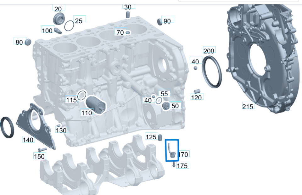 Yağ Fıskiyesi / Yağ Püskürtme Memesi OM651 OEM A6511800343