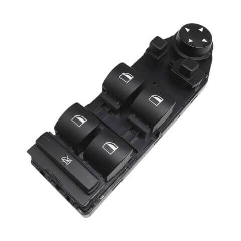Cam Açma Düğmesi Ön Sol Ayna Karartmalı BMW 5 Seri E60, E61, OEM 61316951909, 61316943246