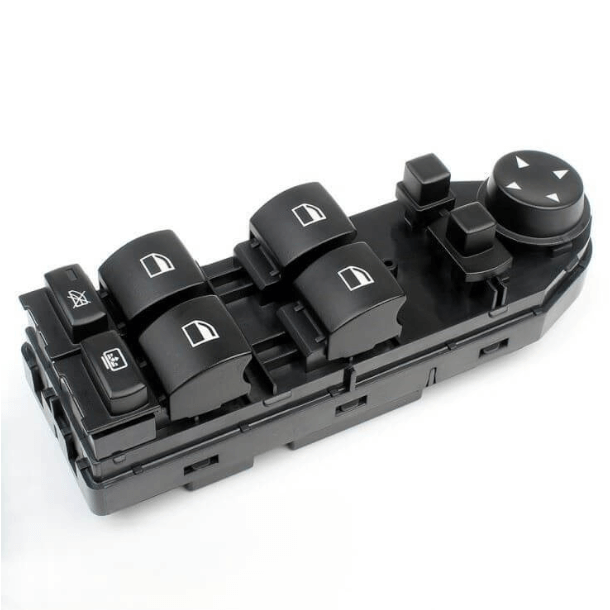 Cam Açma Düğmesi Ön Sol Karartmalı Perde Açmalı BMW 5 Seri E60, E61, OEM 61316951919, 61316943256