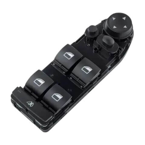 Cam Açma Düğmesi Ön Sol Ayna Karartmalı Katlamalı BMW 3 Seri E90, E91, OEM 61319217332, 61319132135, 61316948632