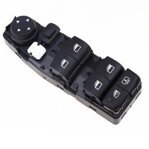Cam Açma Düğmesi Ön Sol BMW 3 Seri F30, F80  5 Seri F07, F10, F11, 6 Seri F06 OEM 61319218481