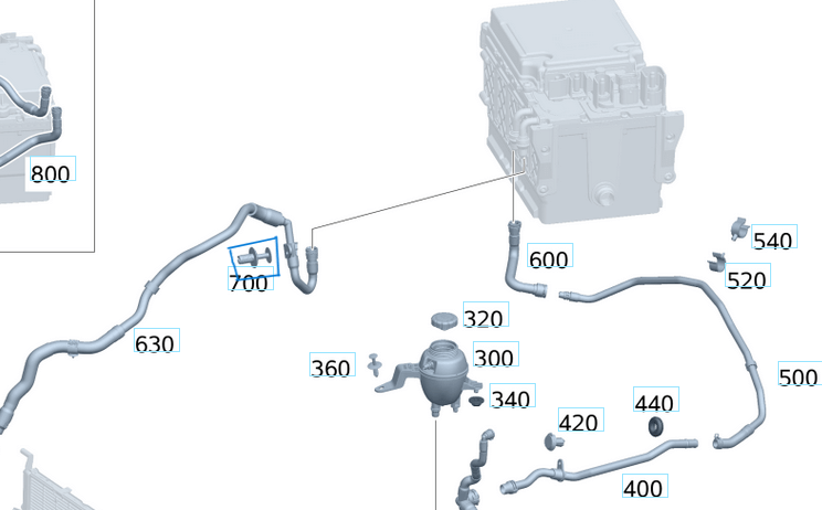 Panel Kopçası / Klipsi Çok Amaçalı Tüm Model Ve Tipler İçin OEM  A0009919440