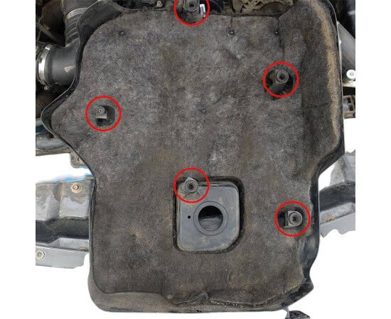 Motor Üst Kapak Tutucu / Motor Üst Muhafaza Takozu W164, W221, W447, W639, W906 OEM A6420940785