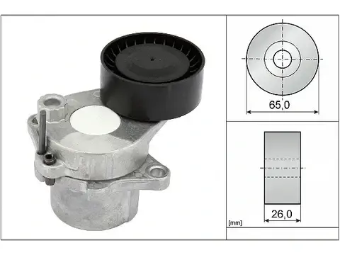 Kayış Gergi Kütüğü Sprinter W906, W907, Vito W639 Motor: OM651 OEM A6512001870, A6512001270(Kopya)