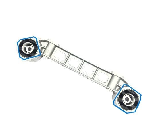 Defransiyel Burcu / Defransiyel Takozu / Arka Travers Takozu Vito W639 OEM A6393506101