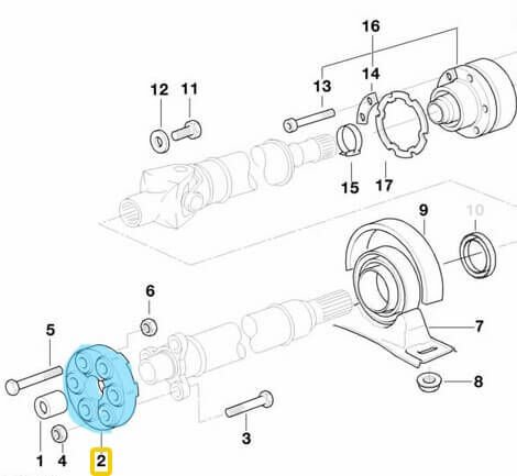 Şaft Köselesi / Şaft Takozu OEM Kalite BMW 1 Seri E81, F20, 3 Seri E30, E36, E46, E90, F30, 5 Seri E12, E28, E34, E39, F10, X5 Seri E53, E70, OEM 26117511454, 26111209168, 26111227420, 26117500004