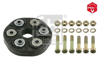 Şaft Köselesi Ön Büyük Tamir Takımlı / Şaft Kaplini / Şaft 6 Köşe Takoz GAD141 W124, W201 OEM A1244100615, A1244100715, A1264100515