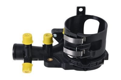 Mazot Filtre Ayağı / Su Tahliye Braketi / Yağ Soğutucu Su Braketi / Mazot Filtre Yuvası Sprinter W906 Motor: OM651 OEM A6512006000, A6512003900, A6512001556