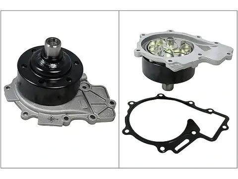 Devirdaim Su Pompası Düz Kasnak Sprinter W906, W907 Motor OM651 OEM 6512002301, A6512000302, A6512001702