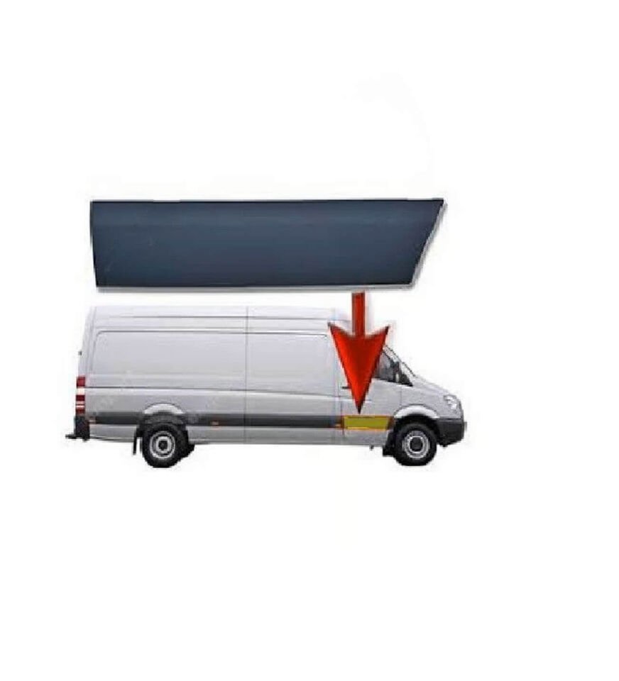 Kaplama Kapı Ön Sağ / Kapı Kaplaması Ön Sağ Sprinter W906 OEM A9066900500, A9066905082