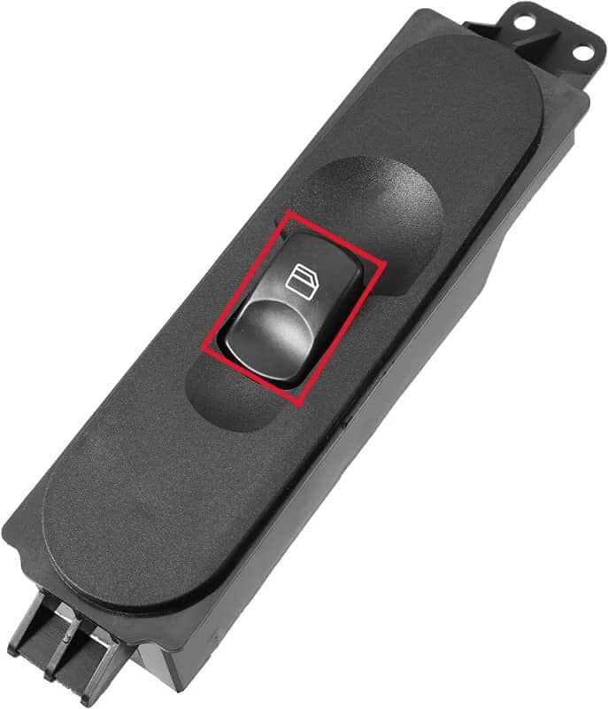 Cam Açma Düğme Kapağı Ön Sağ Tekli Sprinter W906 OEM A9065451913