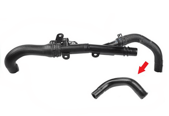 Termostat Hortumu Tek Hortum / Termostat Hortumu Yan Çıkış Hortumu C Seri W205, Vito W447 Motor: OM622 OEM  A6222000082, 140758727R