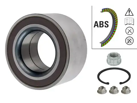Teker Rulmanı Arka /  Aks Bilyası Arka Vito W447, W447, OEM A4479810106, 4479810106(Kopya)