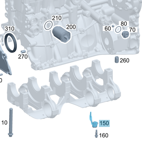 Yağ Fıskiyesi / Yağ Püskürtme Memesi / Yağlama Jeti Motor: OM651 OEM A6511800343