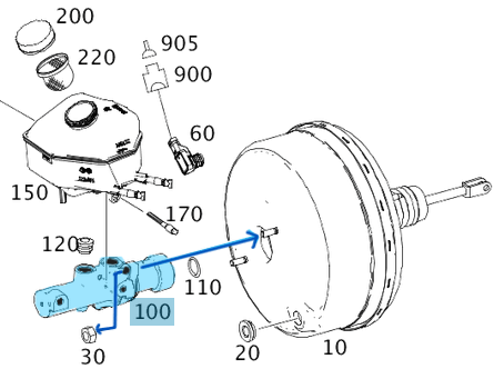 Ana Merkez 26,00mm Sprinter W906 OEM A0004317601, 2E0611017C, PMN204, F026003486