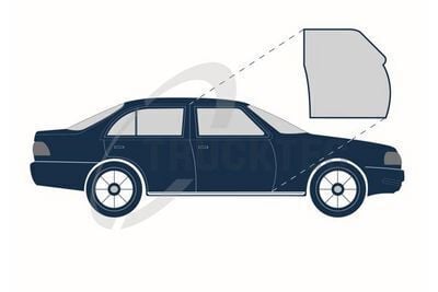 Kapı Lastiği / Kapı Toz Lastiği Ön Sağ W201 190E OEM A2017200678, 2017200678