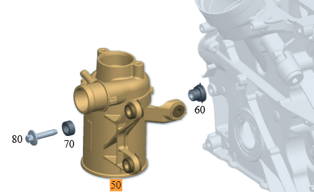 Elektrikli Devirdaim / Devirdaim Su Pompası Elektrikli GLE W167, C Seri W205, E Seri W213, GLC W253, Vito W447, Motor: M274 OEM A2742002700, A2742000207