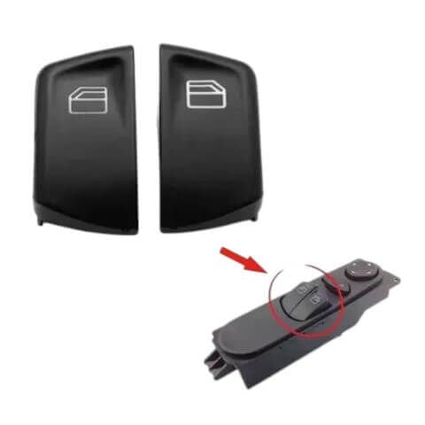 Cam Açma Düğme Kapağı Ön Sol 2'li Vito W639 OEM A6395450913