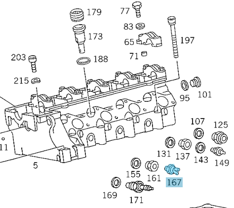 Manifold Müşürü Alüminyum Yeşil / Tavşan Müşür W201, W124 Motor: OM601  OEM A0011405260, 0011405260