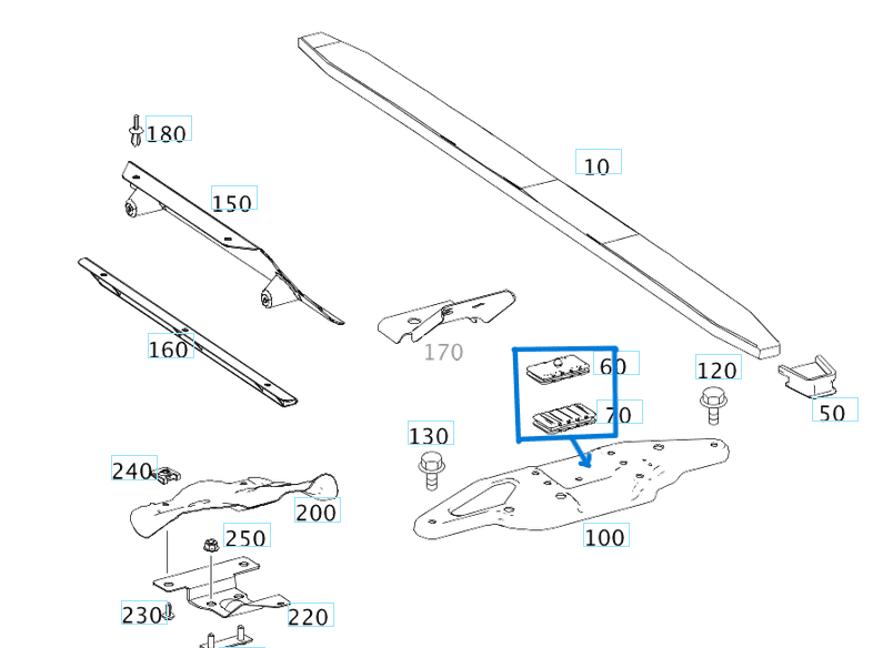 Makas Takozu Ön Alt Sprinter W906, W907, VW Crafter OEM A9073220300, A9063220619, 2E0411171B, 9073220300, 9063220619