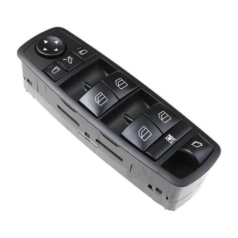 Cam Açma Düğme Seti Ayna Kumandalı Katlamalı Ön Sol  ML Seri W164, R Seri W251, OEM A2518300590, 2518300590