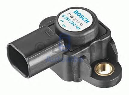 Manifold Basınç Sensörü / İnterkol Basınç Ölçer ML W163, C Seri W202, W203,  E Seri W210, Vaneo W414, G Seri W461, W463, Vito W638, Sprinter W901-W904, Motor: OM611, OM612, OM613, OM646, OM647, OM648, OEM A0041533128, A0041533328, A0051537228, A0061539828