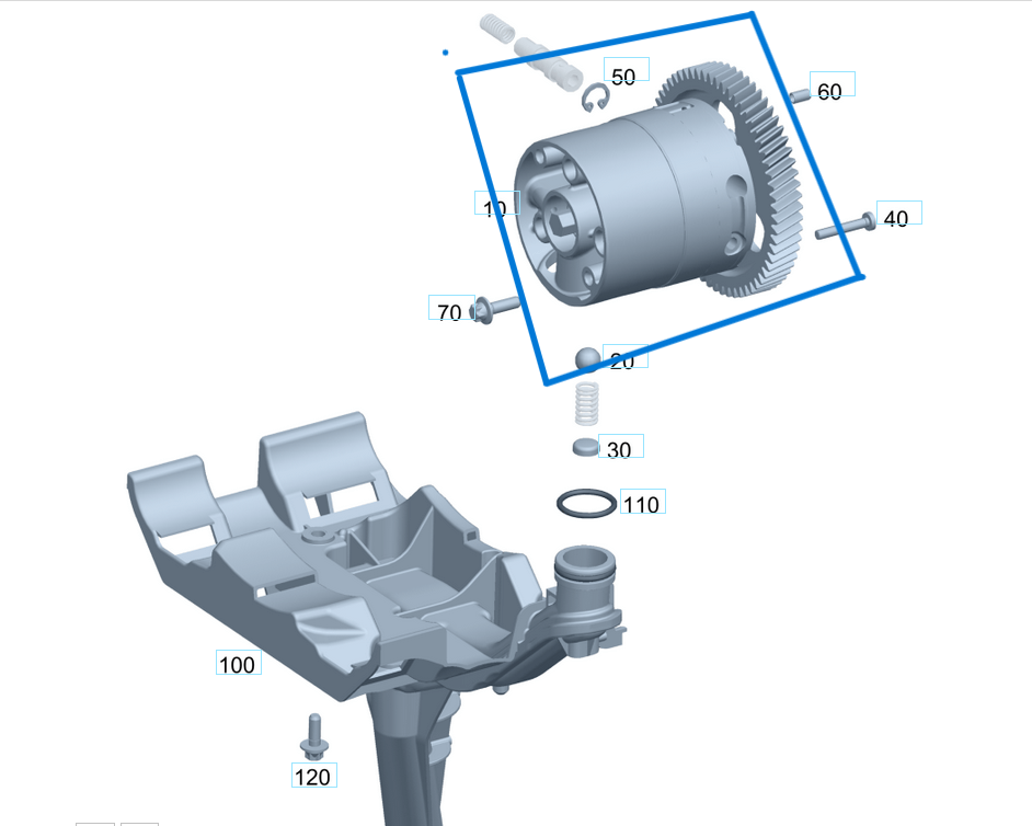 Yağ Pompası Vito W447, W639, Sprinter W906 OM651 OEM A6511801400, A6511802801, A6511802601