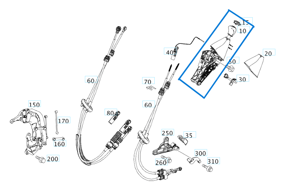 Vites Kolu Mekanizması Körüklü Sprinter W906 OEM  A9062601602, A9062600409, A9062601802, A9062603309, A9062606809