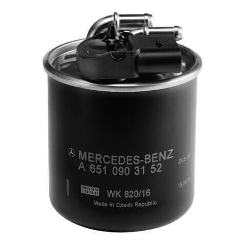 Mazot Filtresi Kablosuz/ Yakıt Filtresi Kablosuz Vito W639, W447, Sprinter W906, W907, Motor: OM651 OEM A6510903152