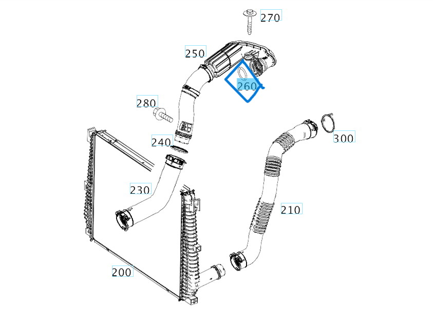 Turbo Hortumu Oring Conta OEM A6269970645, 144659736R