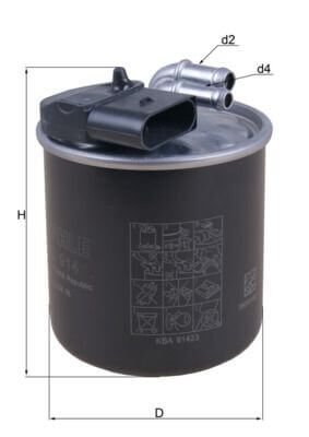 Mazot Filtresi Kablosuz/ Yakıt Filtresi Kablosuz Vito W639, W447, Sprinter W906, W907, Motor: OM651 OEM A6510903152