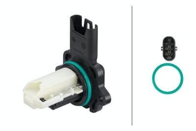 Hava Akışmetre / Hava Debimetre BMW 1 Seri E81, E82, E87, E88, 3 Seri E91, E92, E93, 5 Seri E60, E61, 6 Seri E63, E64, X1 Seri E84, X3 Seri E83, X5 Seri E70, Motor: N52N, N53 OEM 13627551638