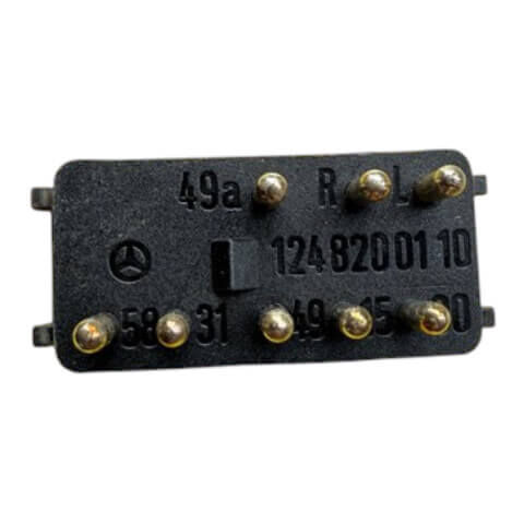 Flaşör Düğmesi / Dörtlü Flaşör Düğmesi İnce Tip C Seri W201, W202, E Seri W124 OEM A1248200110, 1248200110