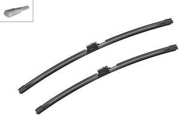 Silecek Süpürgesi Ön Takım 65/60cm Cam Yıkamalı / Su Püskütmeli Sprinter W907, W910 OEM  A9108240100