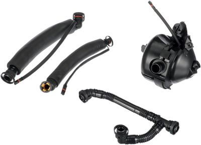 Yağ Seperatörü Seti Borulu / Yağ Siklonu ve Boruları Set BMW 1 Seri E87, 3 Seri E90, E91, 5 Seri E60, 6 Seri E63, 7 Seri E65, E66, Motor: N52 OEM 11617531423 S