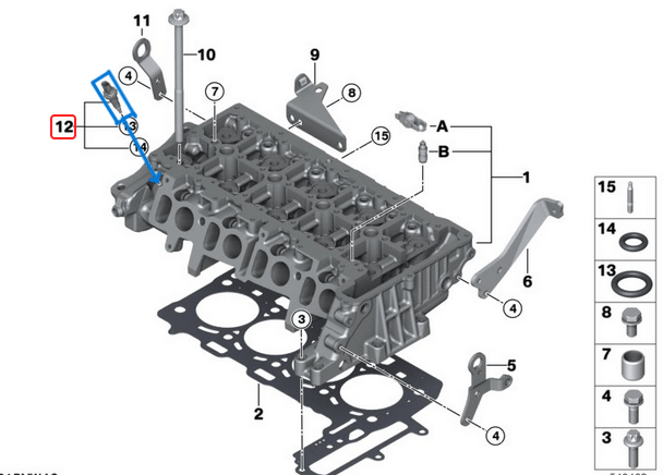Hararet müşürü BMW Motor: B47, B47D, N47, N47S, N57, N57N, N57X, N57X, OEM 13627797957