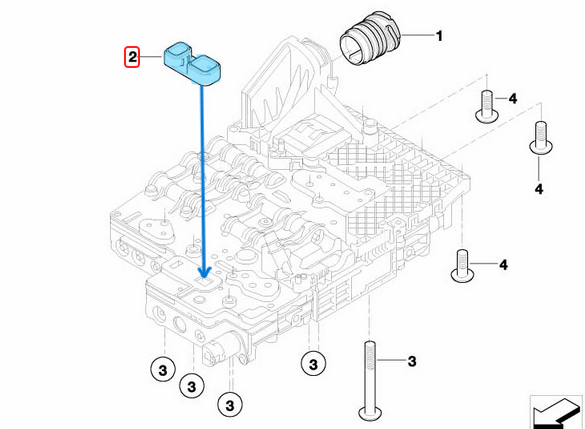 Otomatik Şanzıman Kart Contası BMW 1 Seri E87, 3 Seri E90, E91, 5 Seri E60, 6 Seri E63, E64, 7 Seri E65, E66, F01, F02, X1 Seri E84, X3 Seri E83, X5 Seri E70, X6 Seri E71, OEM 24347588759, 24347536362