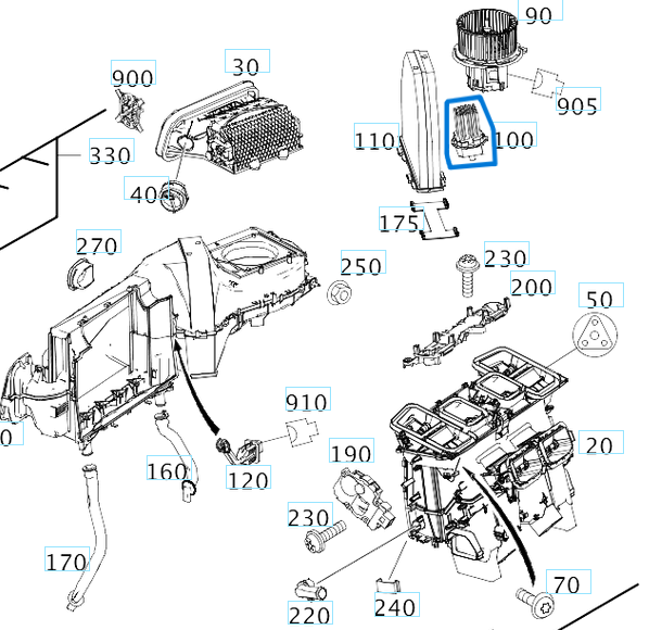 Klima Şalteri / Klima Tarağı / Klima Duyucusu BMW X5 Seri E70, F15, M F85, X6 Seri E71, E72, F16, M F86, Mercedes W204, W212, OEM 64116949645, A2048707710, A0008212992