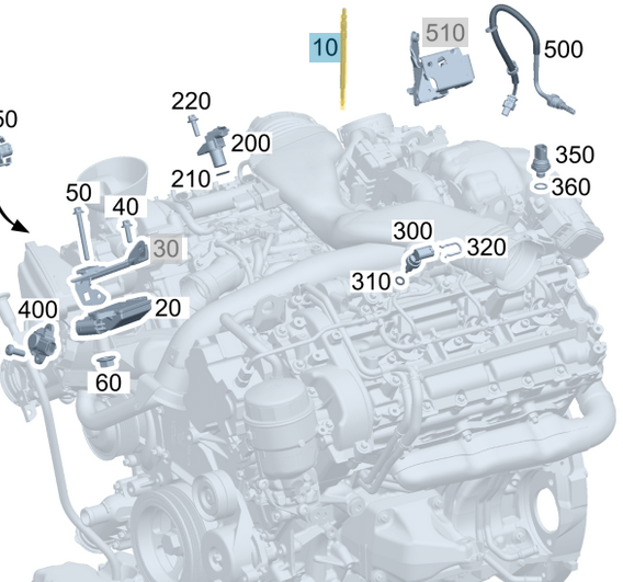 Buji Kızdırma / Isıtma Bujisi Seramik 7V Motor: OM642, OM651, OM654, OM656 OEM A0011598001, A0011597301, GN1005