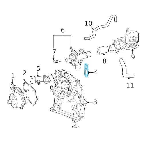Devirdaim Contası Motor: OM651  OEM A6512030480