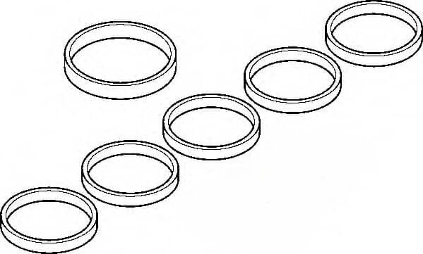 Emme Manifold Contası Takım W203, W210, W211 C Seri, E Seri  OM612, OM647 OEM 6110940080