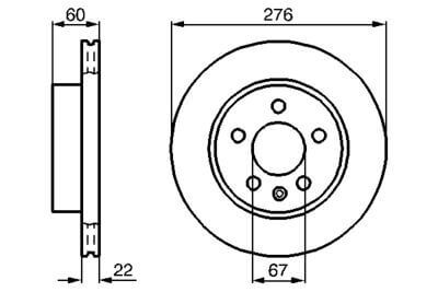 Fren Diski / Fren Aynası Ön Takım Vito W638 OEM A6384210112, 6384210112